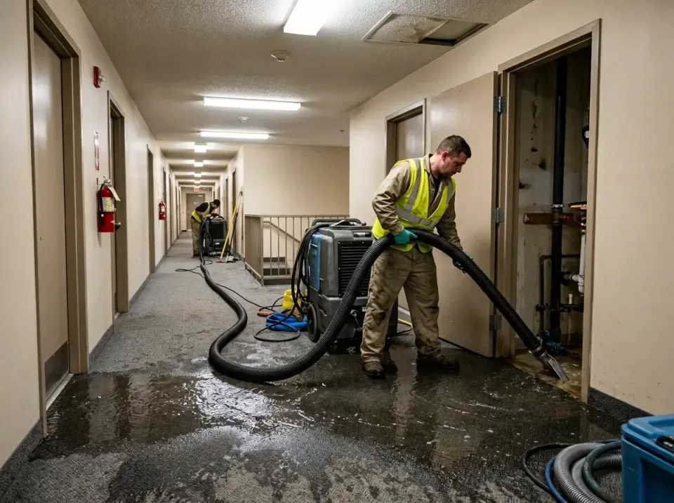 multi-unit-apartment-hallway-f-005 — frequently asked questions, Emergency Burst Pipe Water Extraction & Removal in Bagdad,…